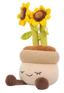 Peluche Plante Tournesol Lauren Greehouse Medium